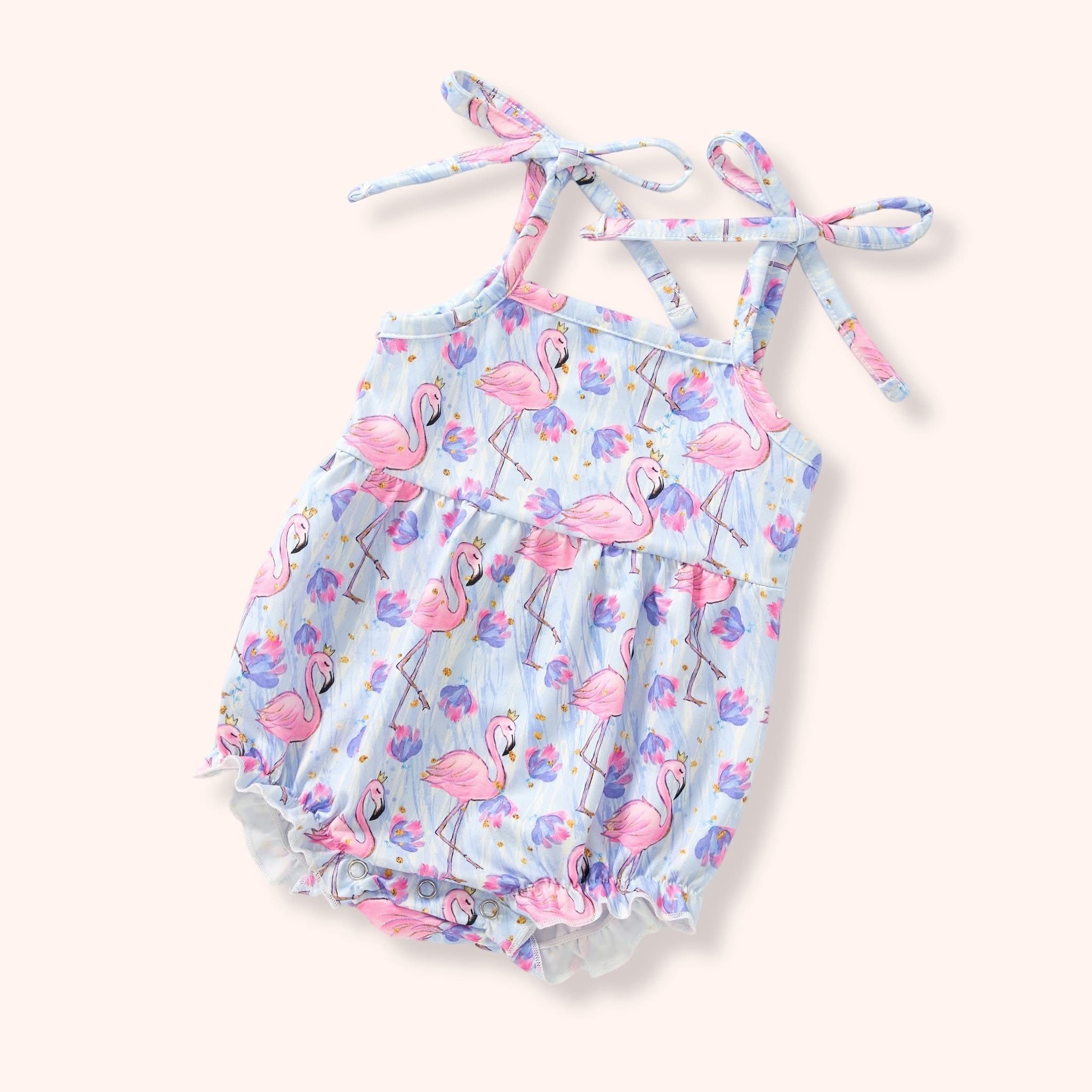 Flamingo Fancy Infant Romper