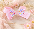 🌸 Blush Garden Party Bow