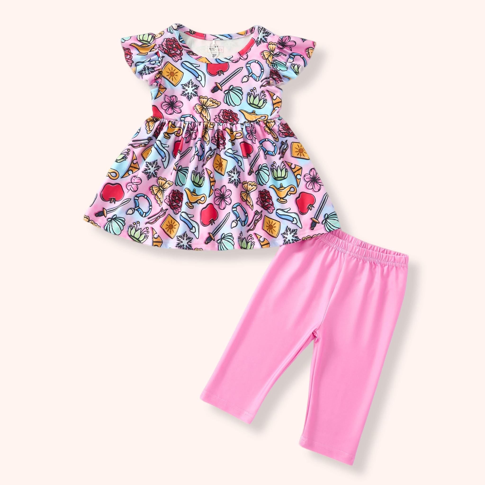 Princess Mash Up Capri Set