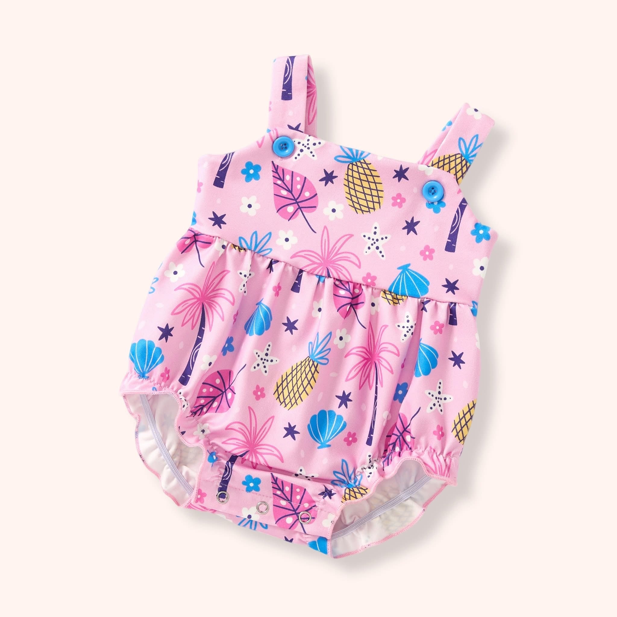 Palm Breeze Infant Romper