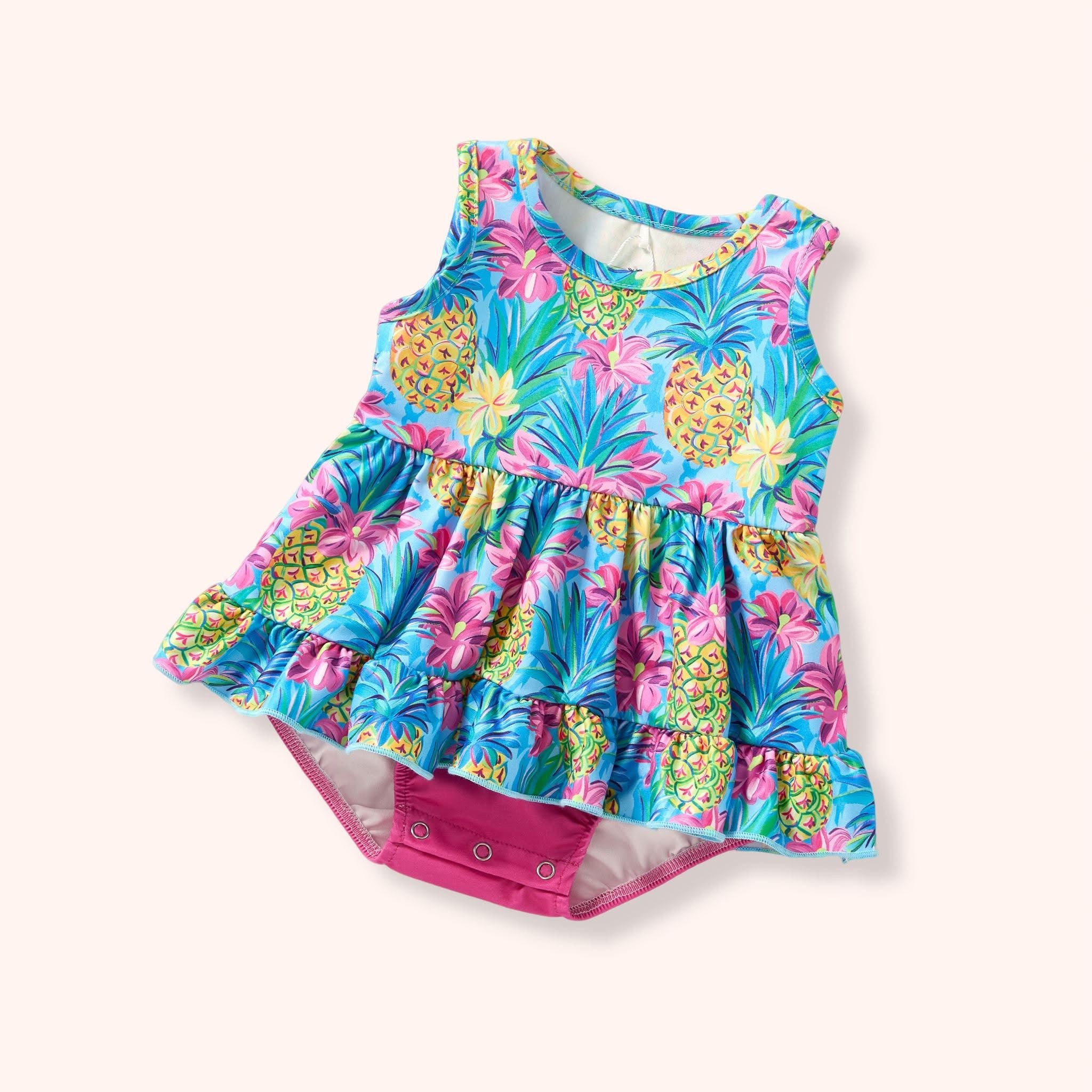 Preppy Pineapples Infant romper