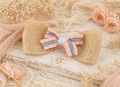 Blush & Burlap Charm Bow